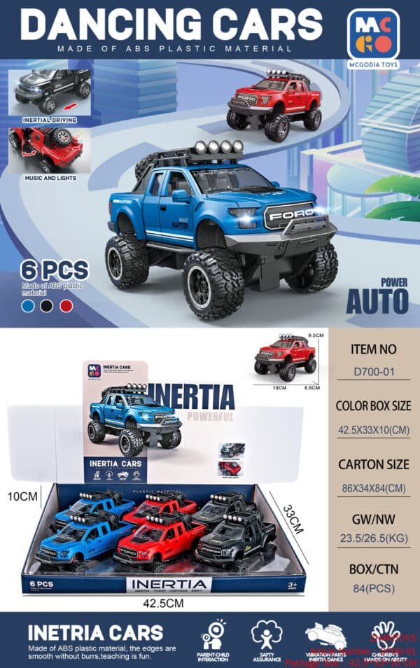 Ford Raptor симулятор инерционной машины